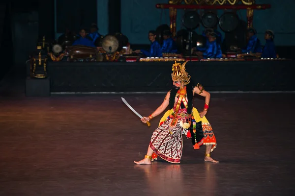 Ballet Ramayana en Prambanan, Indonesia — Foto de Stock