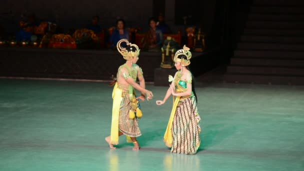 Ballet Ramayana en Prambanan, Indonesia — Vídeo de stock
