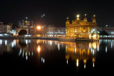 gece görüş amritsar altın Tapınağı, Hindistan