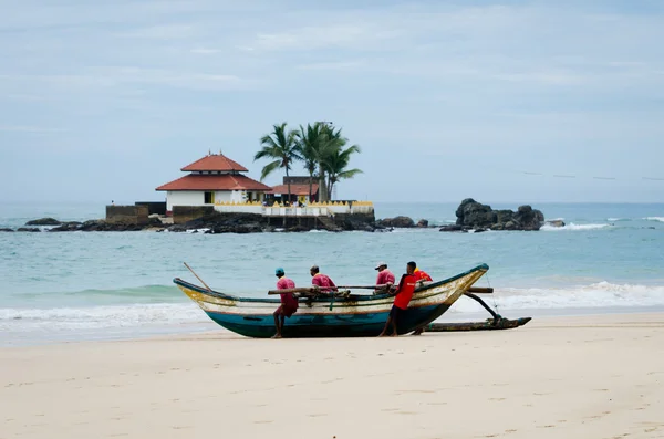 Templo de Seenigama na ilha, Sri Lanka — Fotografia de Stock