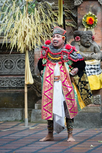 Traditionell klassisk barong teaterföreställning på bali — Stockfoto