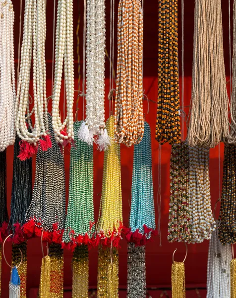 Beads at the open market — Stock Photo, Image