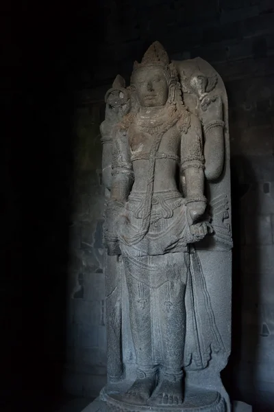 Estatua de Shiva en el templo de Prambanan, Indonesia — Foto de Stock