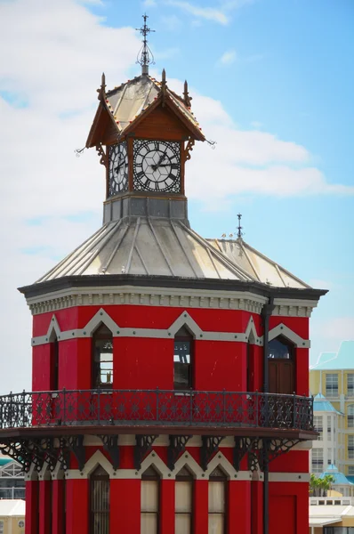 Torre dell'orologio rosso a Città del Capo, Sud Africa — Foto Stock
