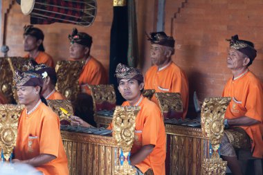 Barong ve kris dans gerçekleştirmek, bali, Endonezya