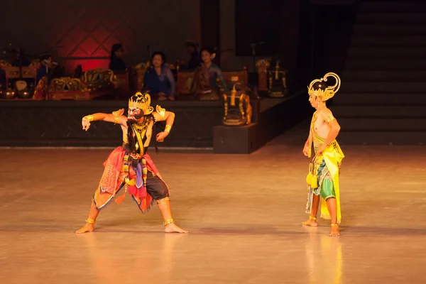 Ramayana ballet in op prambanan, Indonesië — Stockfoto