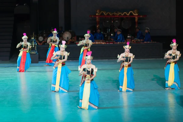 Ramayana ballet in op prambanan, Indonesië — Stockfoto