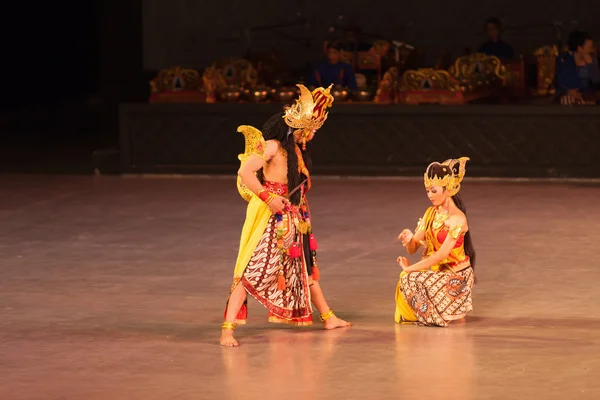 Ramayana ballet in op prambanan, Indonesië — Stockfoto