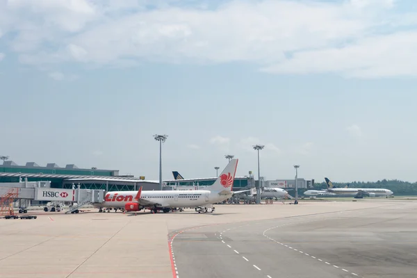 Mezinárodní letiště Changi, Singapur — Stock fotografie