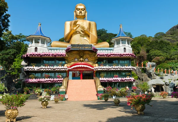 Złota Świątynia Dambulla, Sri Lanka — Zdjęcie stockowe