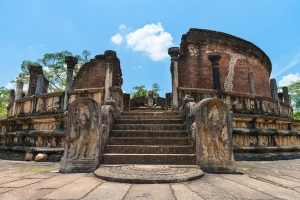 Struttura unica nell'antica architettura dello Sri Lanka . — Foto Stock