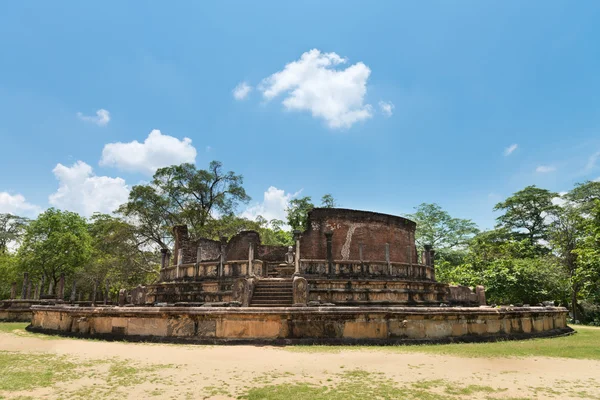 Struktura jedinečné starověké srílanská architektura. — Stock fotografie
