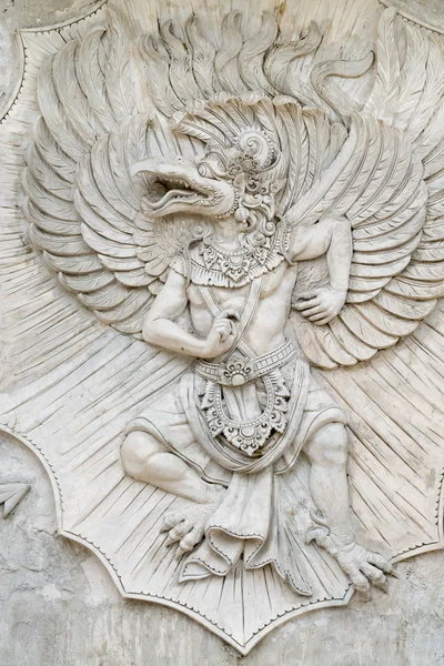 Garuda undaunted hindu mythic bird image — Stock Photo, Image