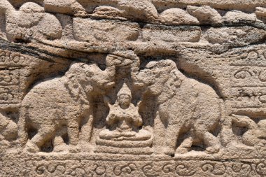 iki Filler ile refah'ın Hindu tanrıçası