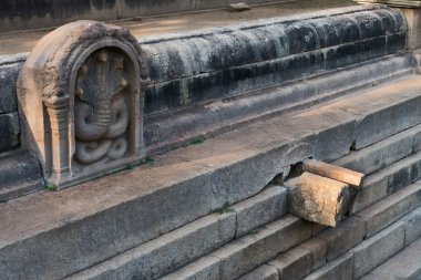 antik kalıntıları şehir anuradhapura, sri lanka
