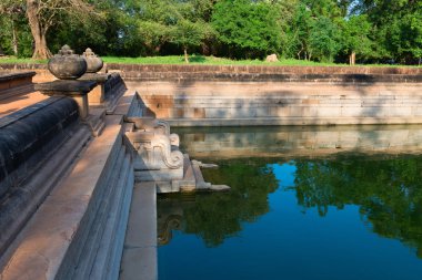 antik kalıntıları şehir anuradhapura, sri lanka
