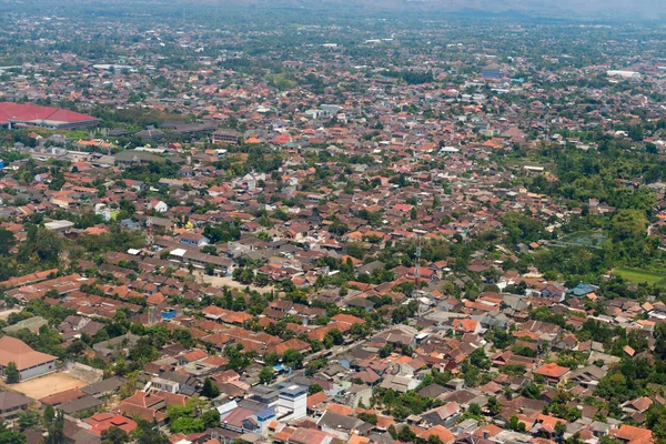 Aerial view of a town — Stock Photo, Image