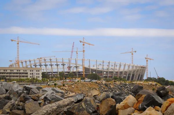 Stadionbau — Stockfoto