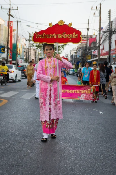 Gamla phuket town festival — Stockfoto