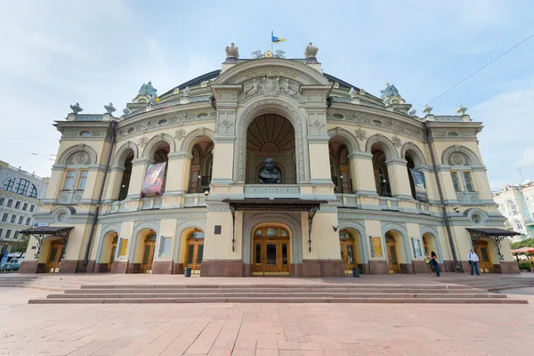 Національний театр опери та балету в м. Київ, Україна — стокове фото