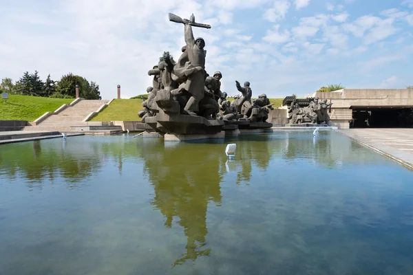 Soviet era World War II memorial in Kiev Ukraine — Stock Photo, Image