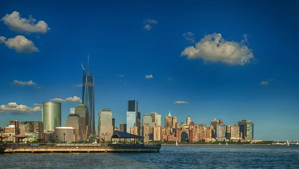 Skyline von New York City — Stockfoto