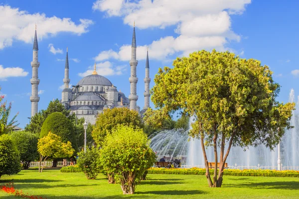 Mosquée Sultan ahmed en dinde d'Istanbul — Photo