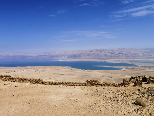 Judaean Desert and Dead Sea, Israel — Stock Photo, Image