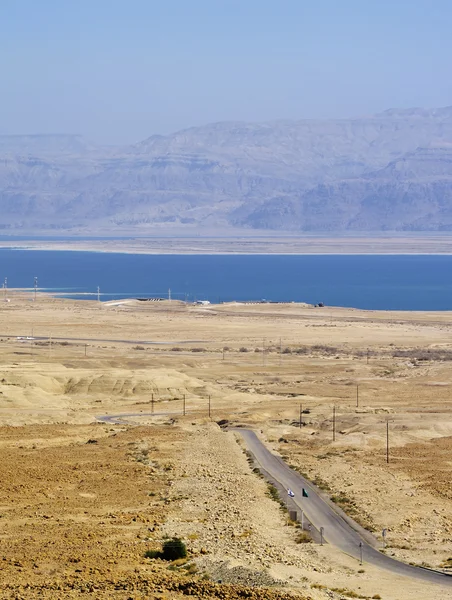 Judaean Desert and Dead Sea, Israel — Stock Photo, Image