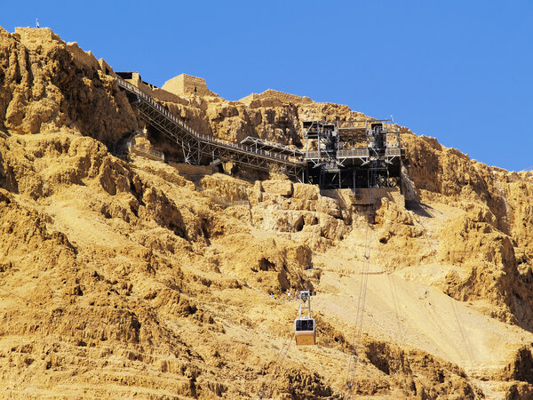 Cable Car to Masada, Israel