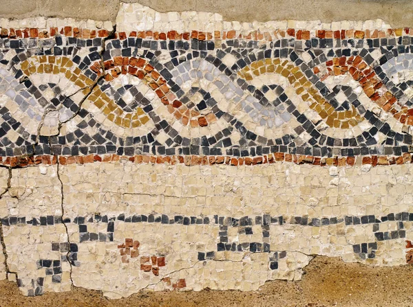 Caesarea maritima - Mosaik — Stockfoto