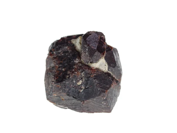 石榴石。起源: 马达加斯加 — 图库照片