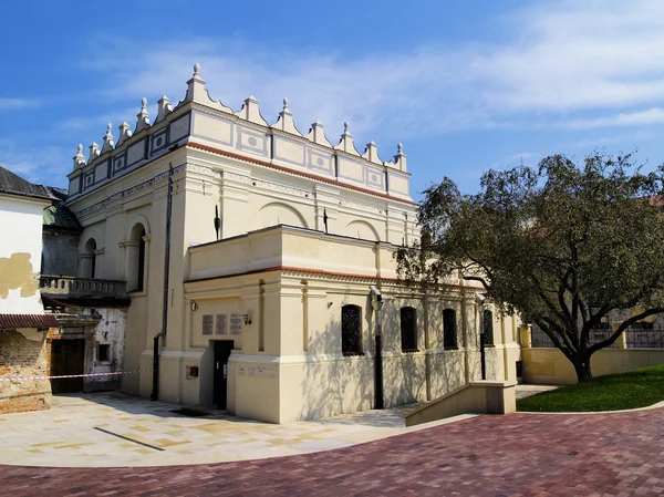 Sinagoga en zamosc — Foto de Stock