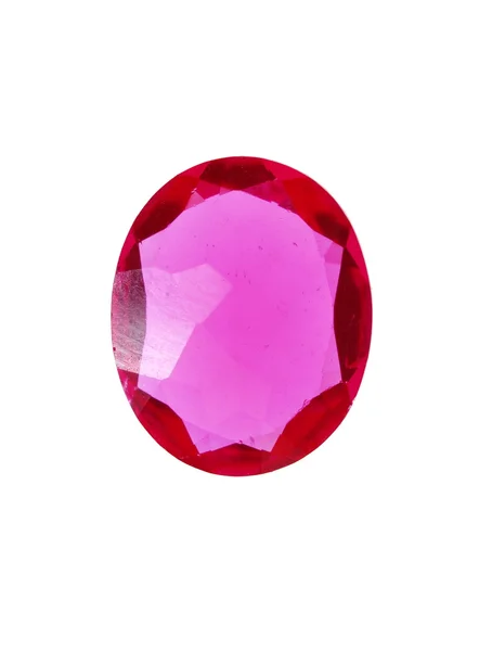 Ruby kamień szlachetny — Zdjęcie stockowe