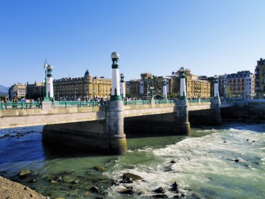 zurriola Köprüsü, san sebastian(donostia), İspanya