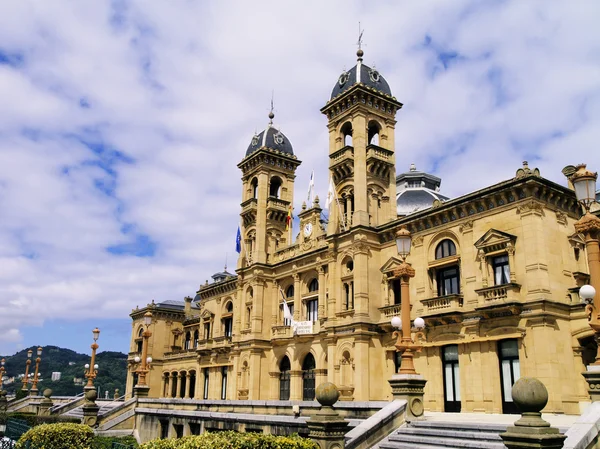 City hall, san sebastian(donostia), İspanya — Stok fotoğraf