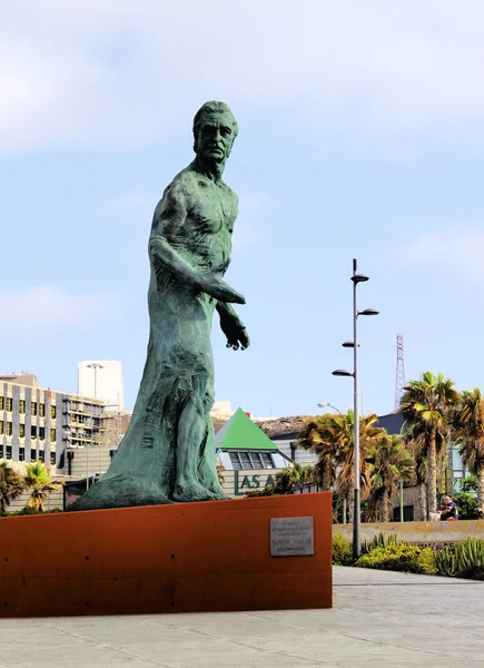 Alfredo kraus monument in las palmas de gran canaria, Canarische eilanden, Spanje — Stockfoto