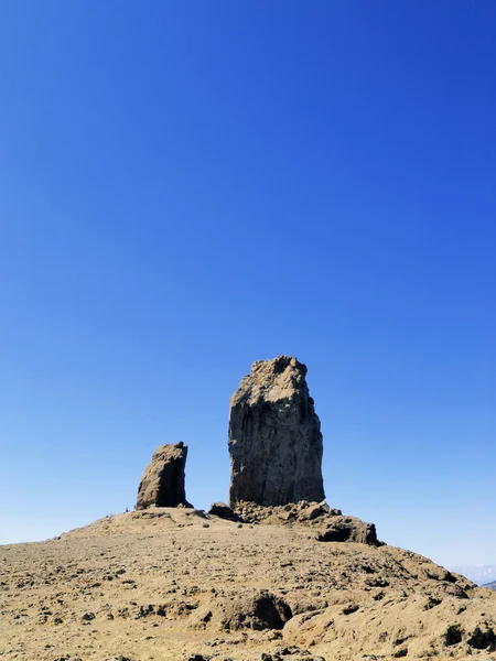 Roque nublo(nublo rock), gran canaria, Kanarieöarna, Spanien — Stockfoto