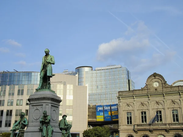 Parlamentul European, Bruxelles, Belgia — Fotografie, imagine de stoc