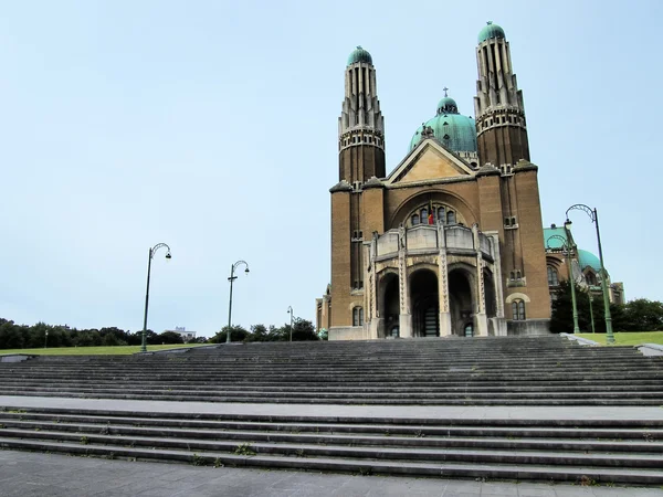 神聖な中心, ブリュッセル, ベルギーの国立大聖堂 — ストック写真