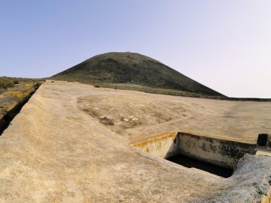 Volcan de la corona, lanzarote, Kanarya Adaları, İspanya