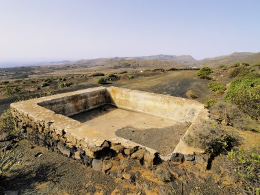 Volcan de la corona, lanzarote, Kanarya Adaları, İspanya