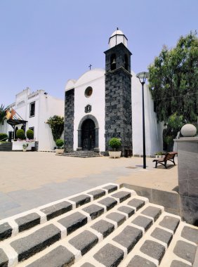 Kilise san bartolome, lanzarote, Kanarya Adaları, İspanya