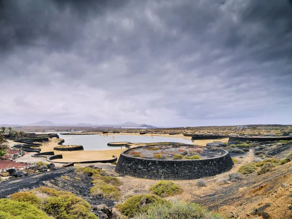 라 Isleta, Lanzarote, 카나리아 제도, 스페인 — 스톡 사진