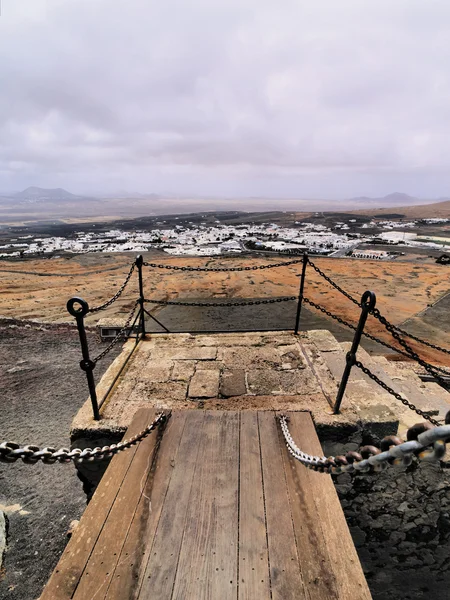 Castello di Santa Barbara vicino a Teguise, Lanzarote — Foto Stock