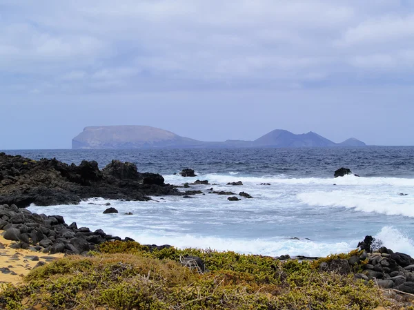 Graciosa island, Kanarieöarna, Spanien — Stockfoto