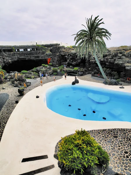Jameos del Água, Lanzarote, Ilhas Canárias, Espanha — Fotografia de Stock