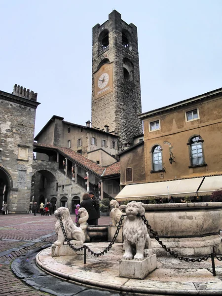 Bergamo, Lombardia, Włochy — Zdjęcie stockowe