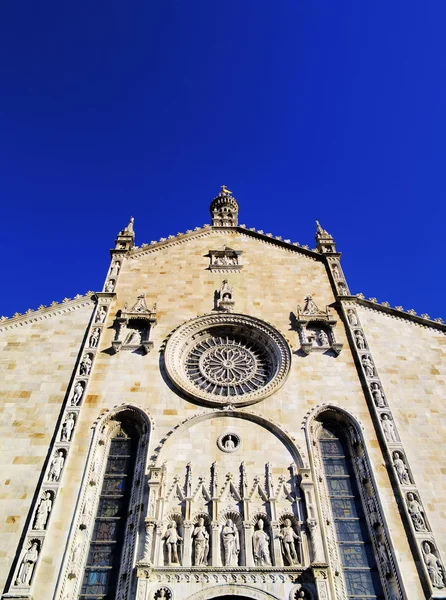 Katedral como, Lombardiya, İtalya — Stok fotoğraf