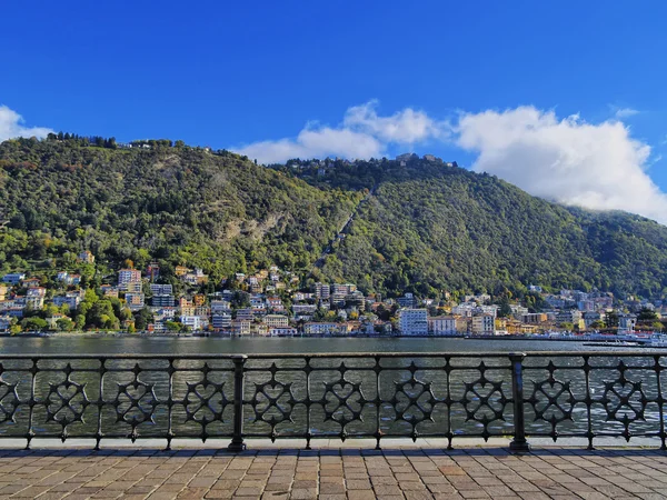 Lago Como, Lombardía, Italia — Foto de Stock